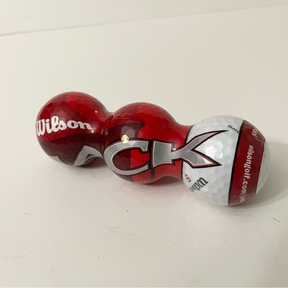 Wilson JACK  3 Pack Golf Balls - Picture 6 of 8